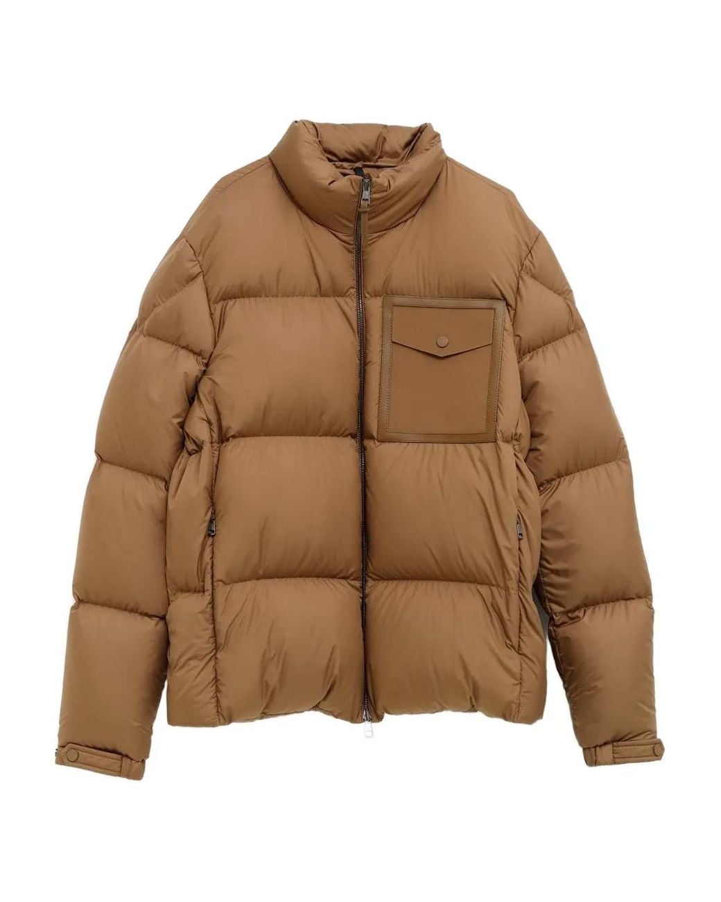 Moncler Brown Pocket Padded Jacket for men