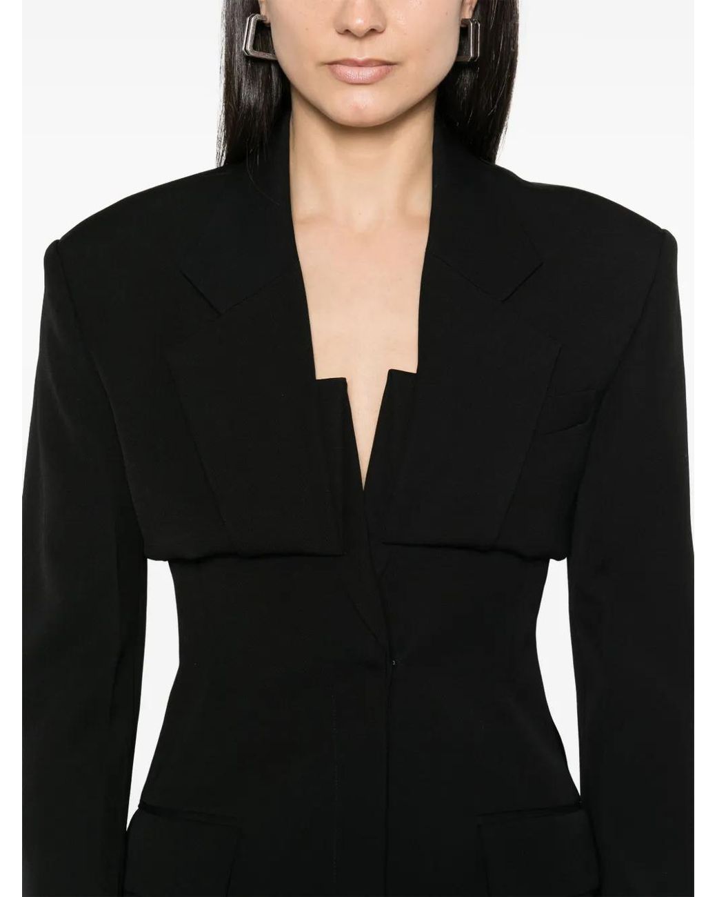 Alexander Wang Black Layered Mini Dress