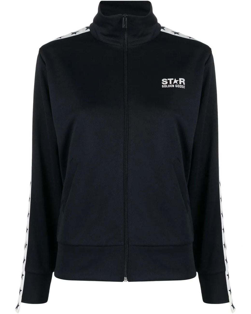 Golden Goose Deluxe Brand Black Star-print Track Jacket