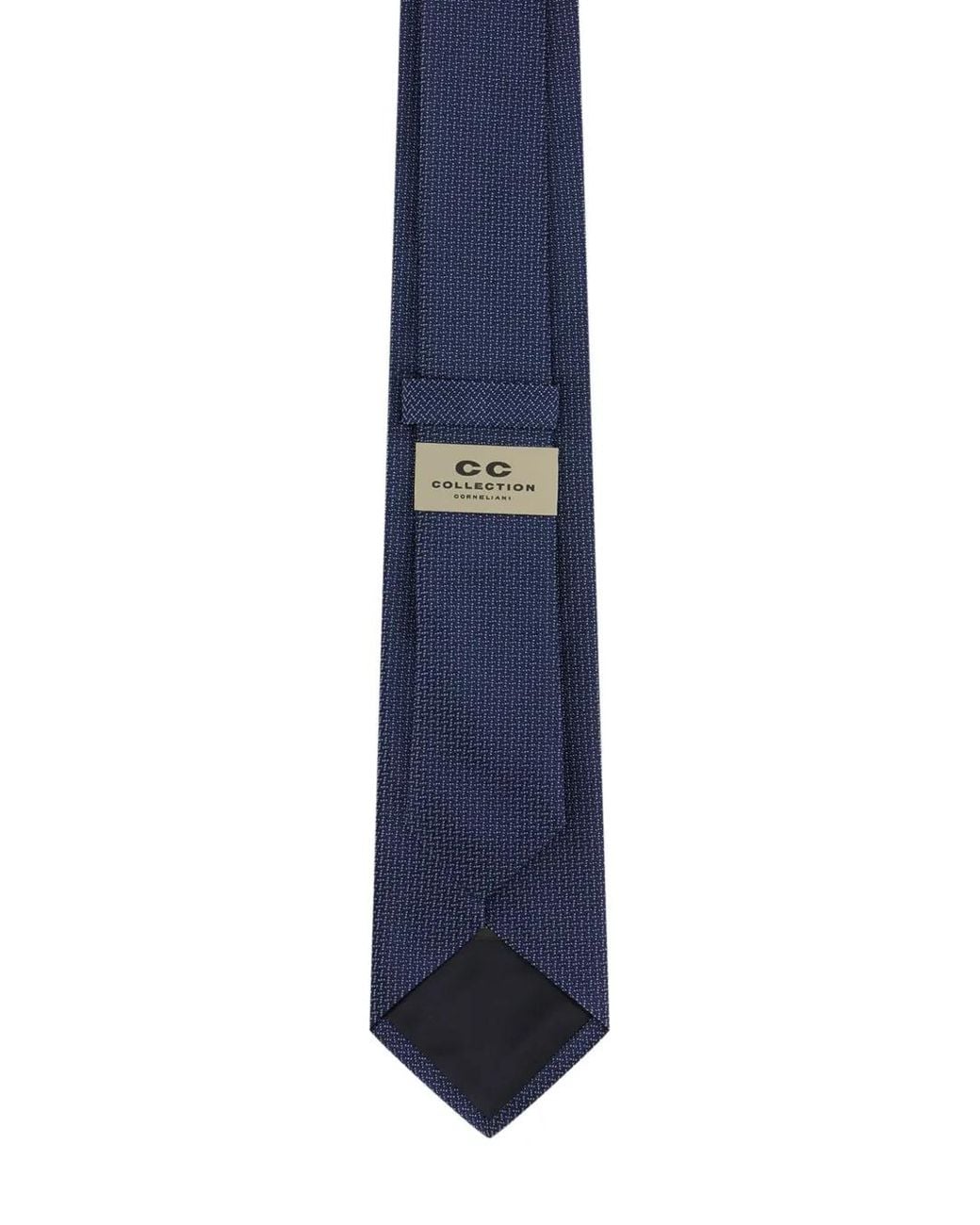 Corneliani Blue Micro-Pattern Tie for men