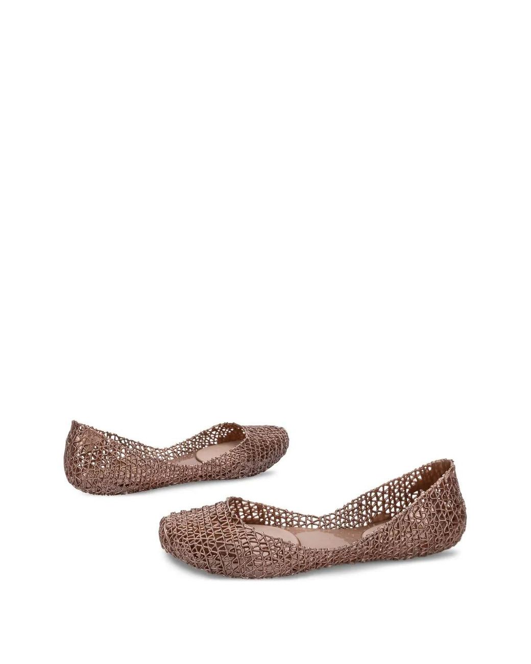 Melissa Brown Ballerines À Design Texturé