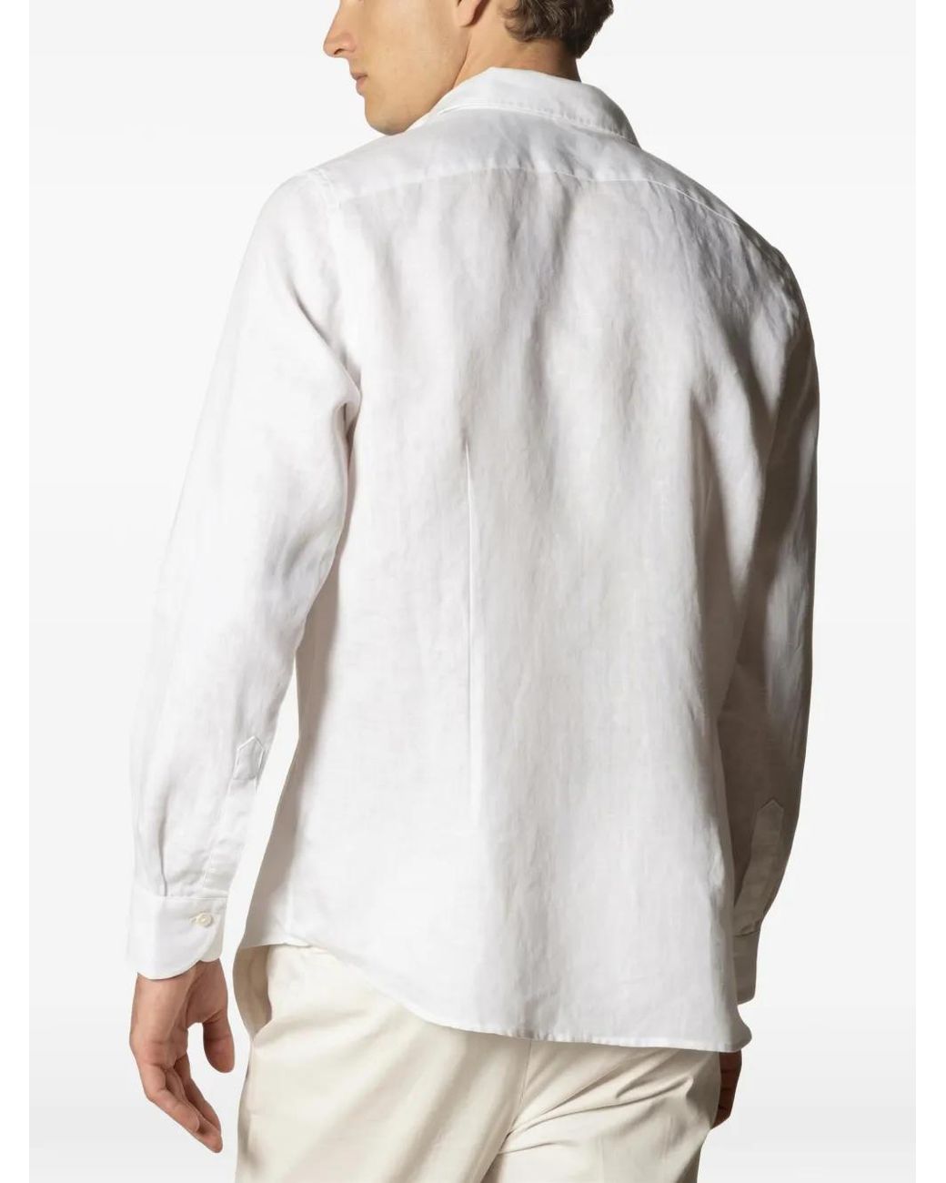 Aurélien White Seaside Shirt for men