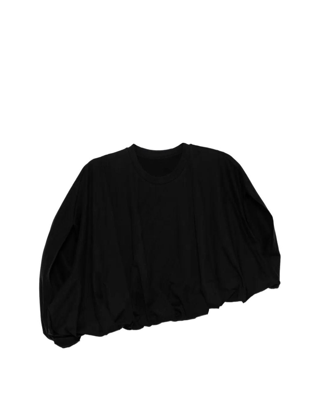 JNBY Black Breezy Crop Top