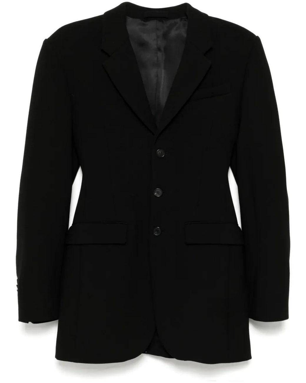 Wardrobe NYC Black Longline Blazer