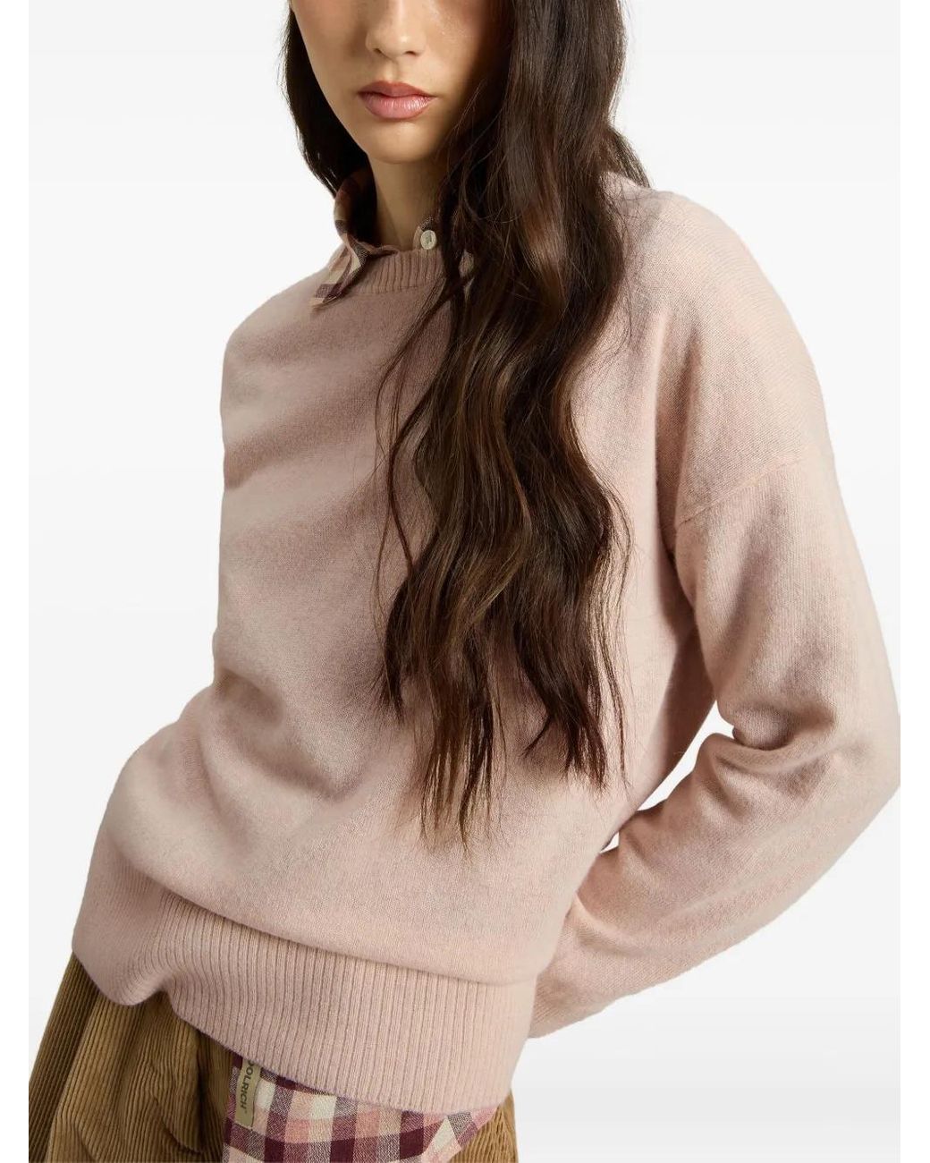 Woolrich Natural Crew-Neck Sweater