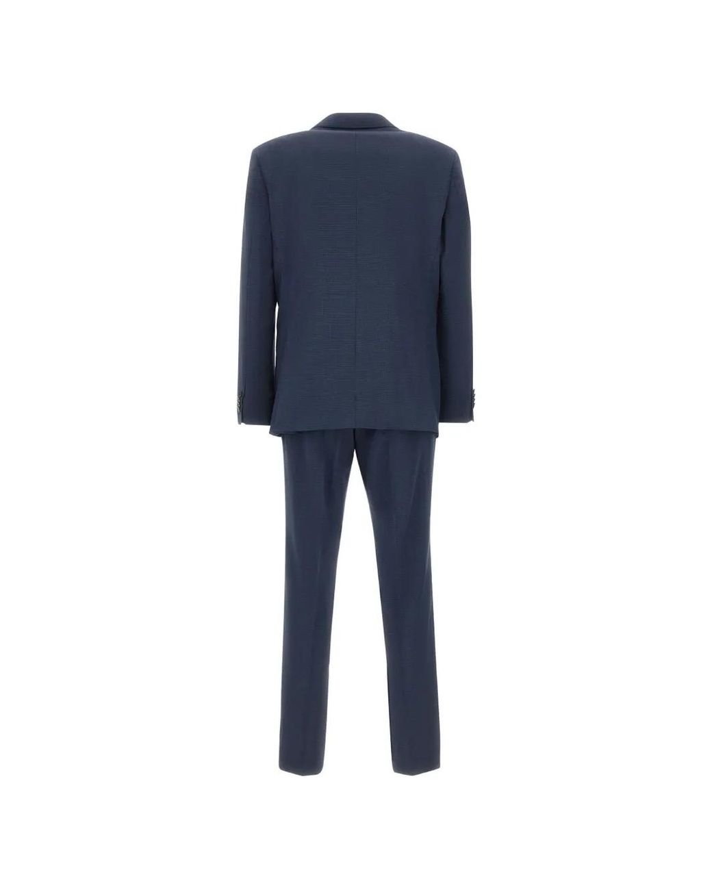 Boss Blue Two-Piece Regular-Fit Suit for men