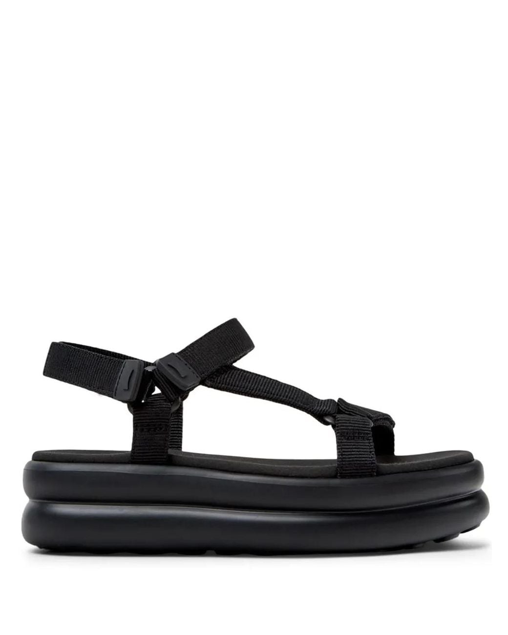 Camper Black Pelotas Flota Up Sandals