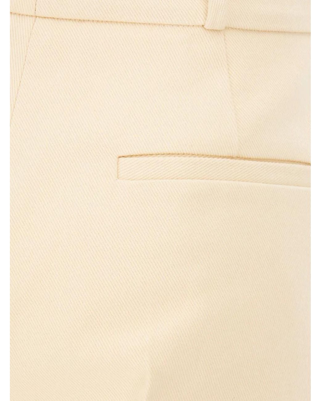 Del Core Natural Cotton Trousers