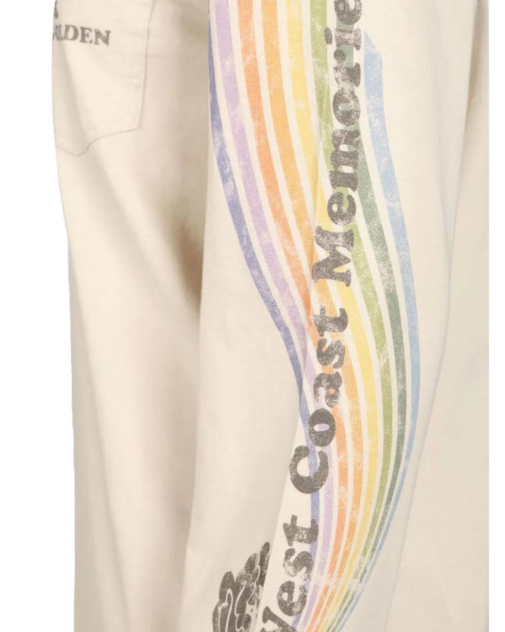Golden Goose Deluxe Brand Natural Long-Sleeved T-Shirt