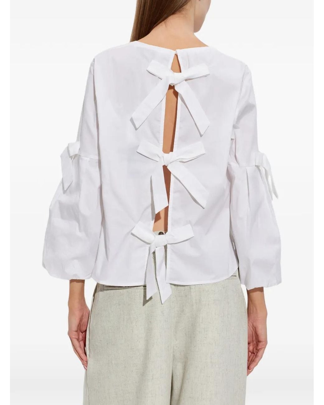 Munthe White Raelyn Blouse