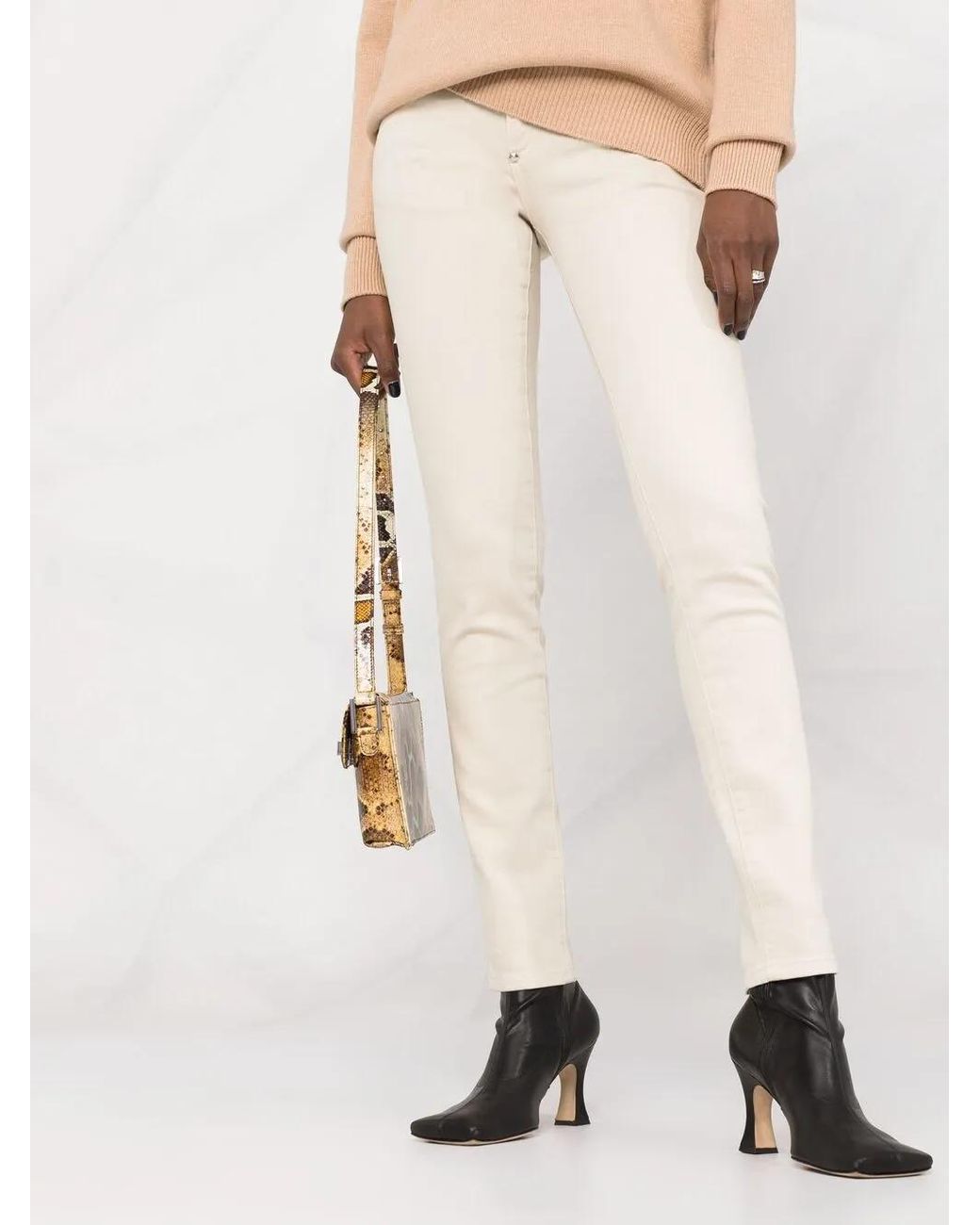 Philipp Plein Natural Iconic Skinny Jeans