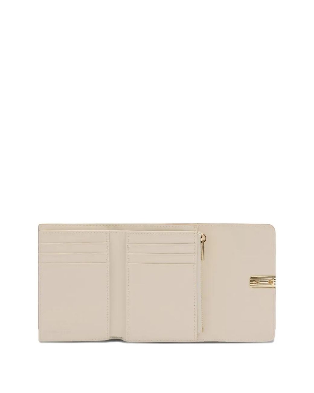 Furla Natural Iride Grained Compact Wallet