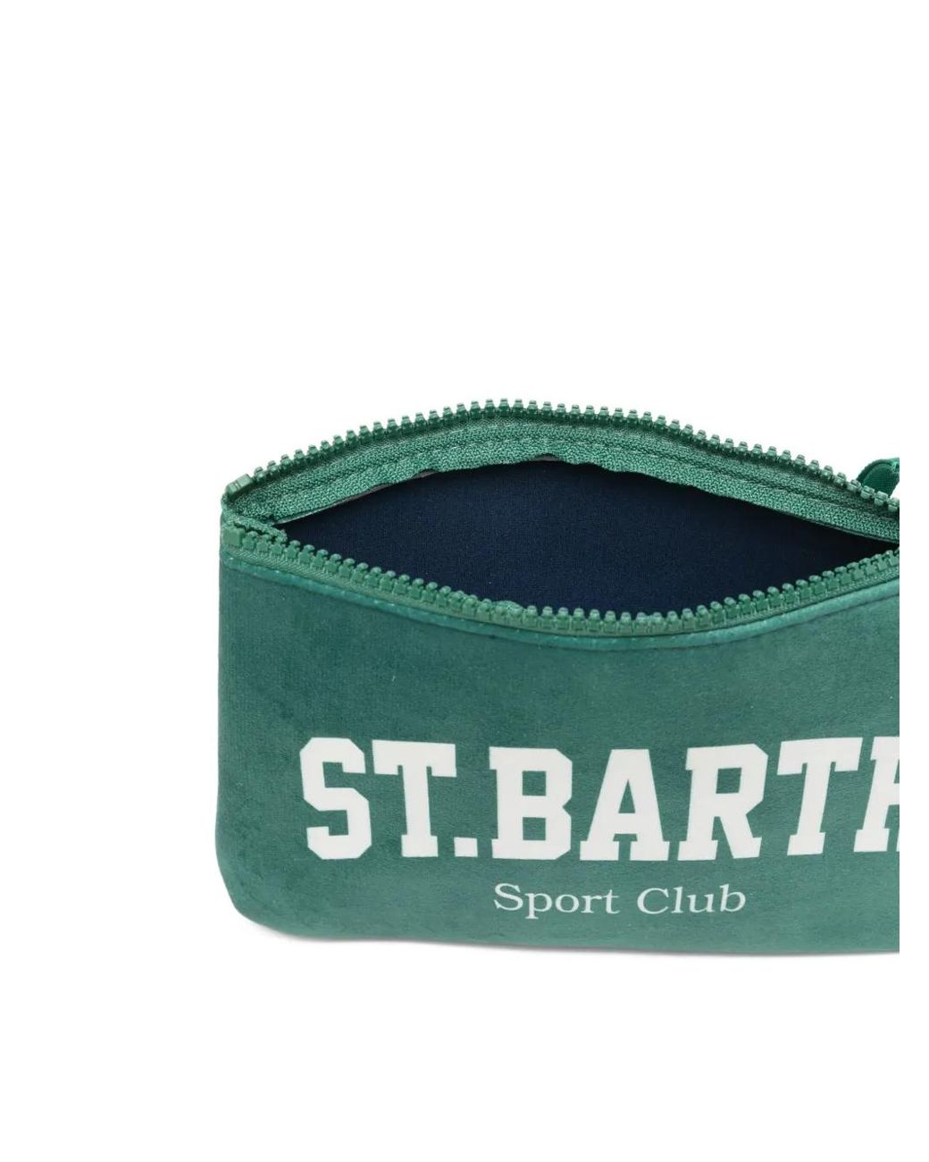 Mc2 Saint Barth Green Aline Clutch Bag