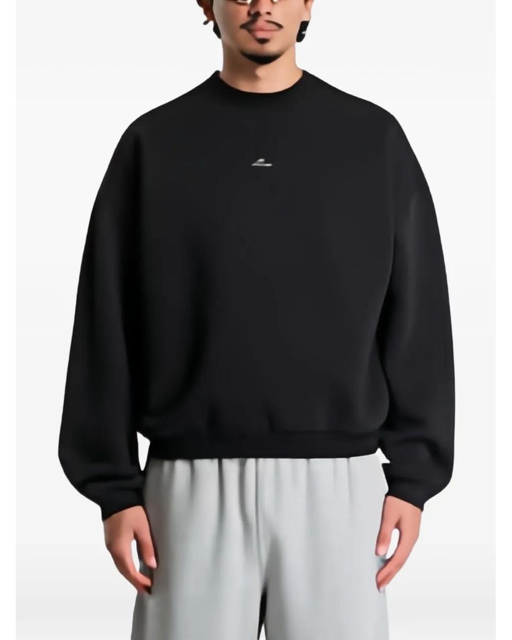 Nike Black Standard Issue Therma-Fit Sweater for men
