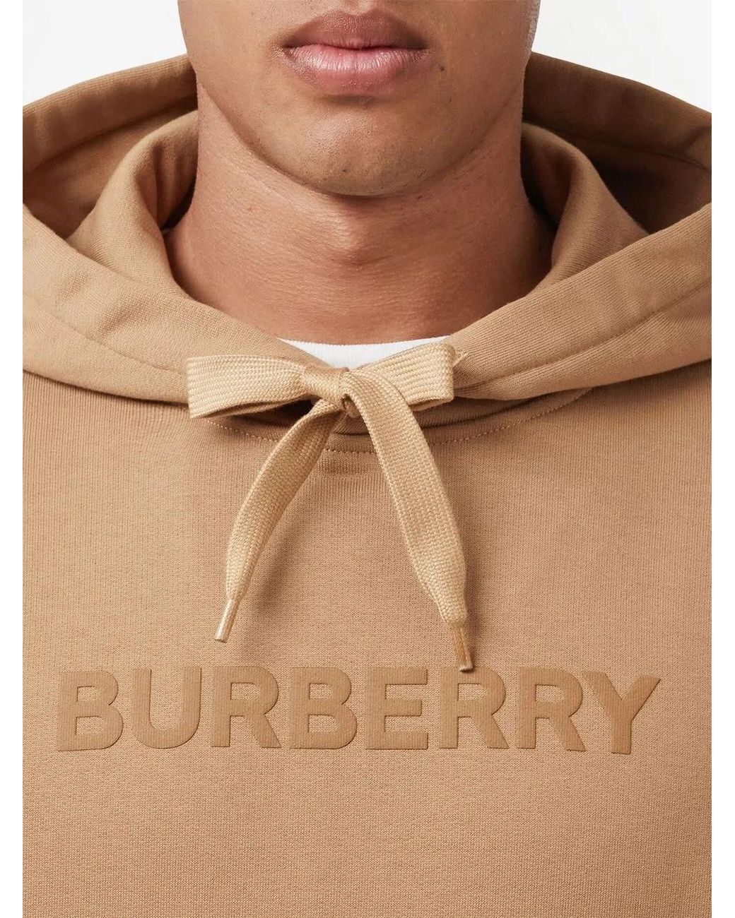Burberry Natural Biscuit Cotton Sweatshirt for men