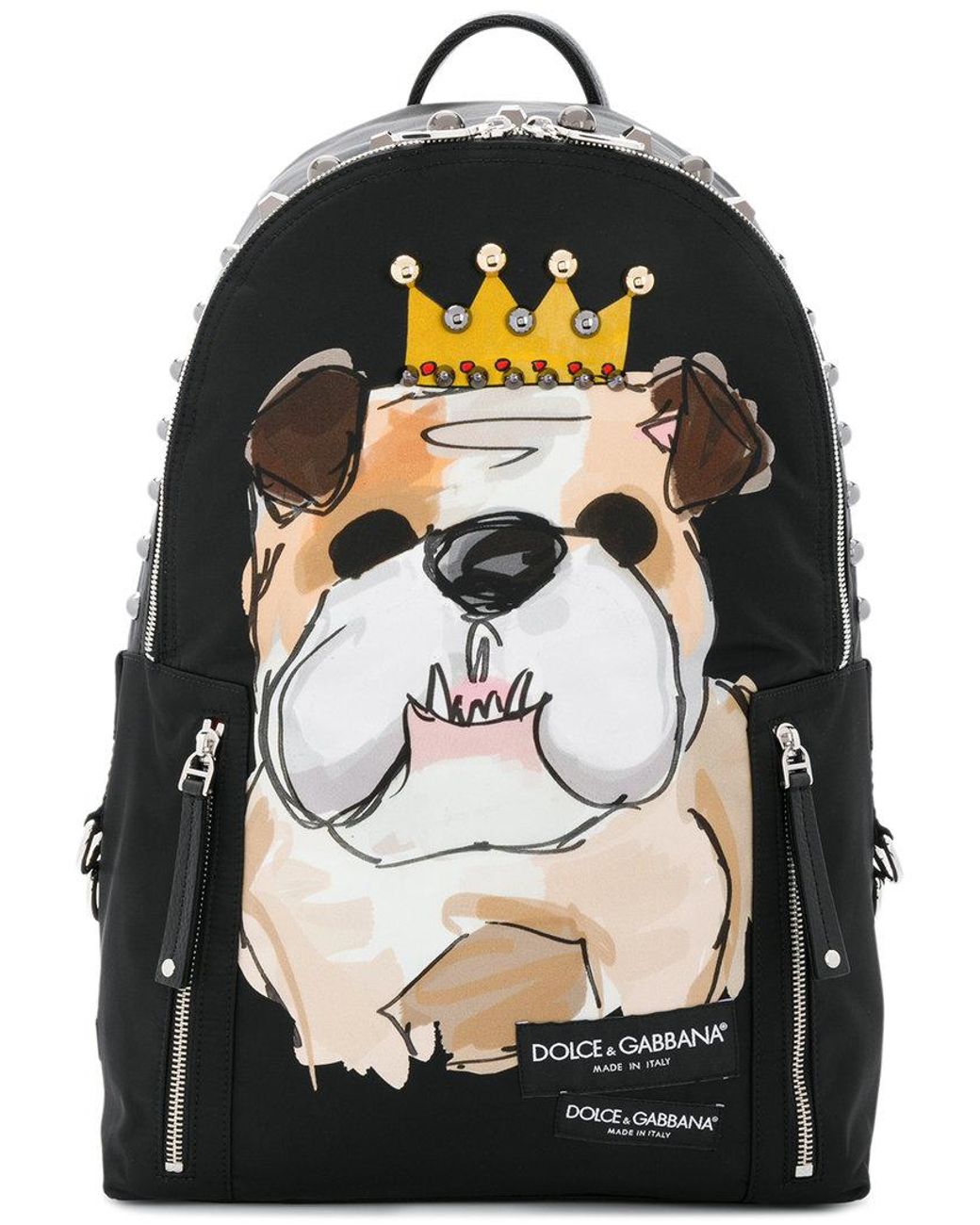 DOLCE &GABBANA ナップサック DOLCE&GABBANA ブランドロゴ コットンナイロン製 ナップザック