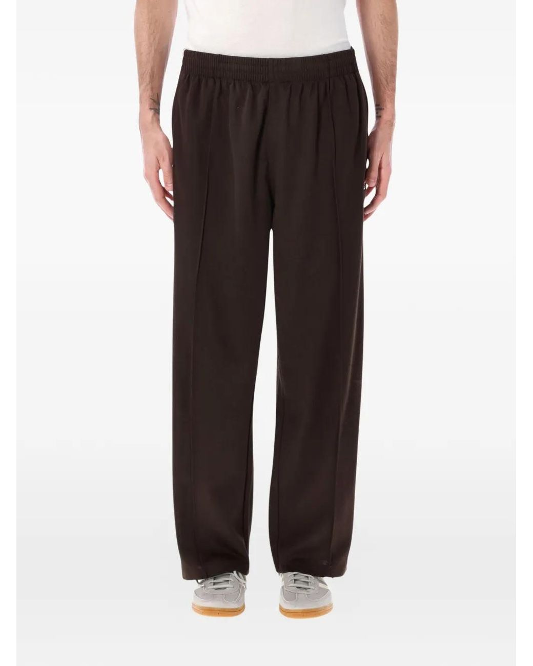 Adidas Black Baggy Track Trousers for men