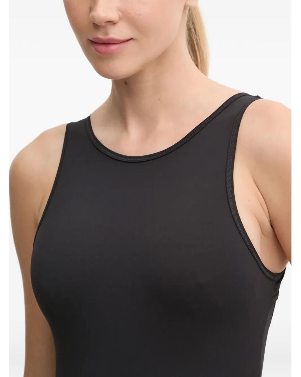 Casall Black Cross-Back Jumpsuit