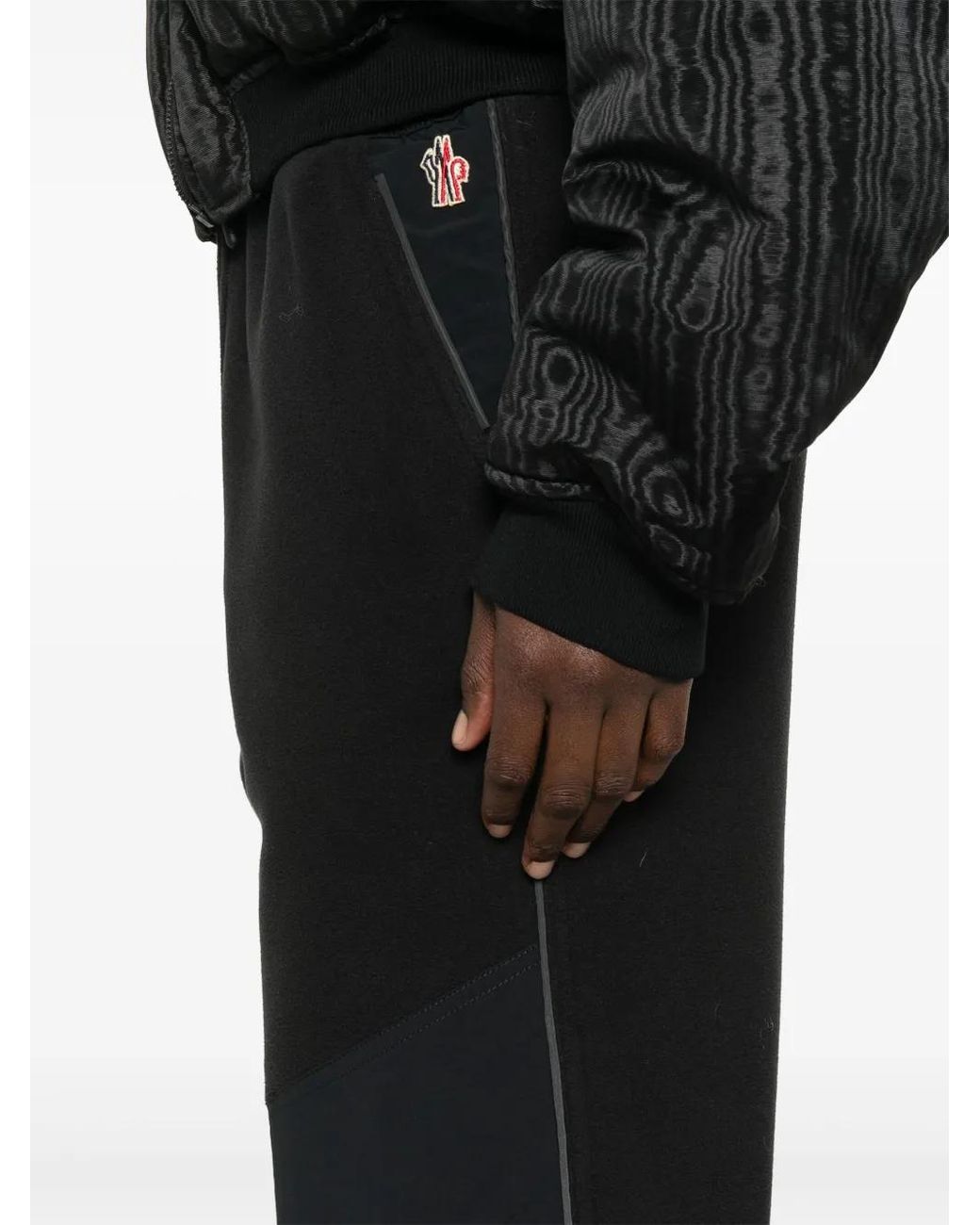 Moncler Black Fleece Panelled Joggers