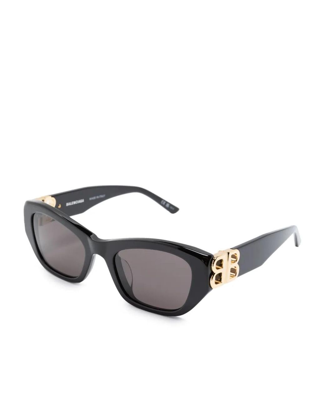 Balenciaga Gray Bb0311Sk Rectangle-Frame Sunglasses