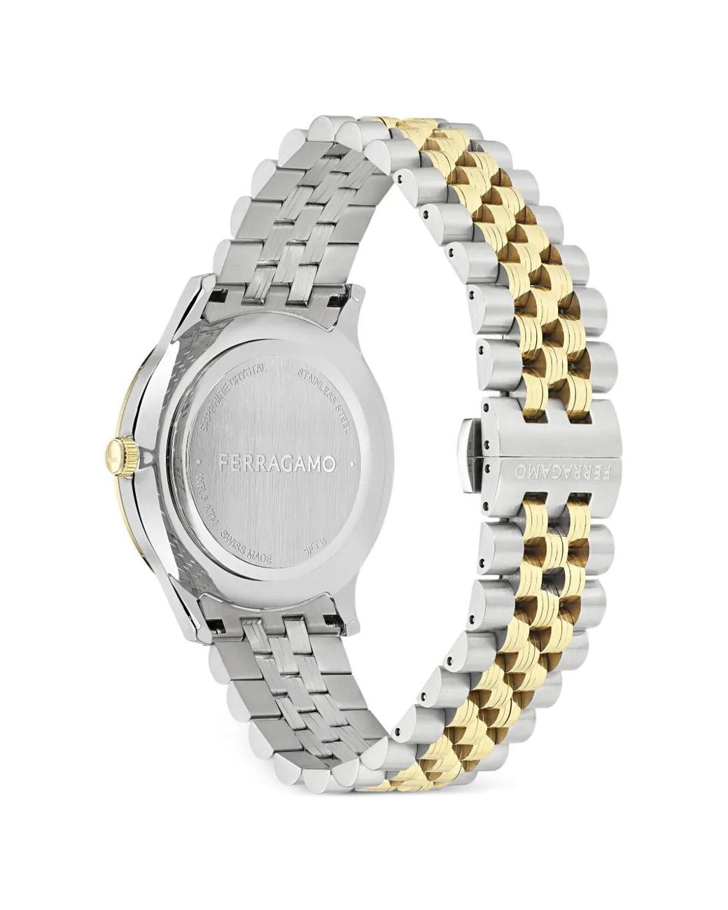 Ferragamo Green Montre Duo 40 Mm for men