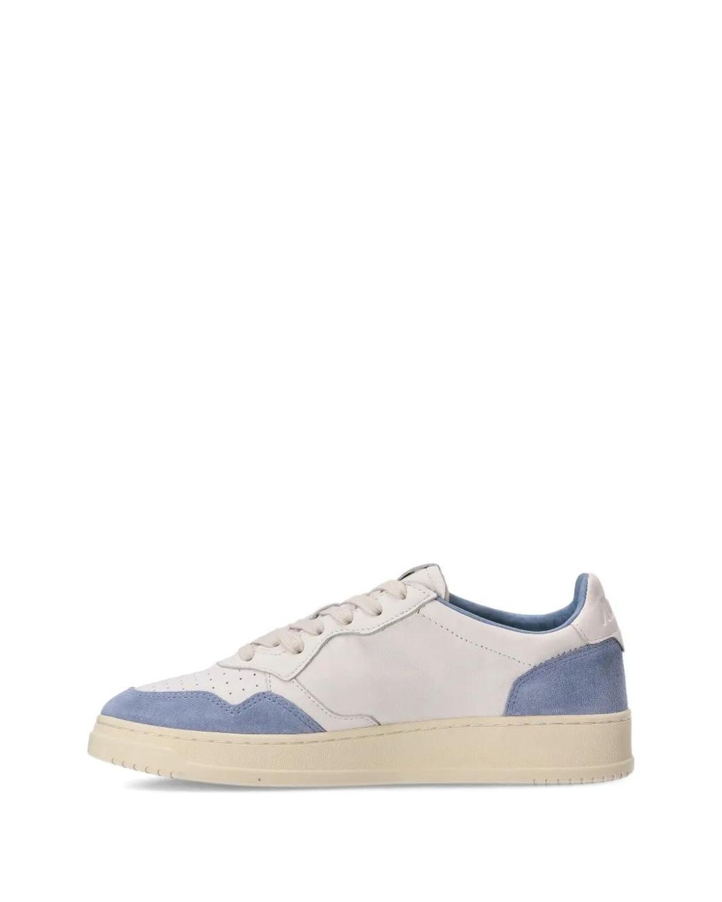 Autry White Medalist Low Sneakers for men