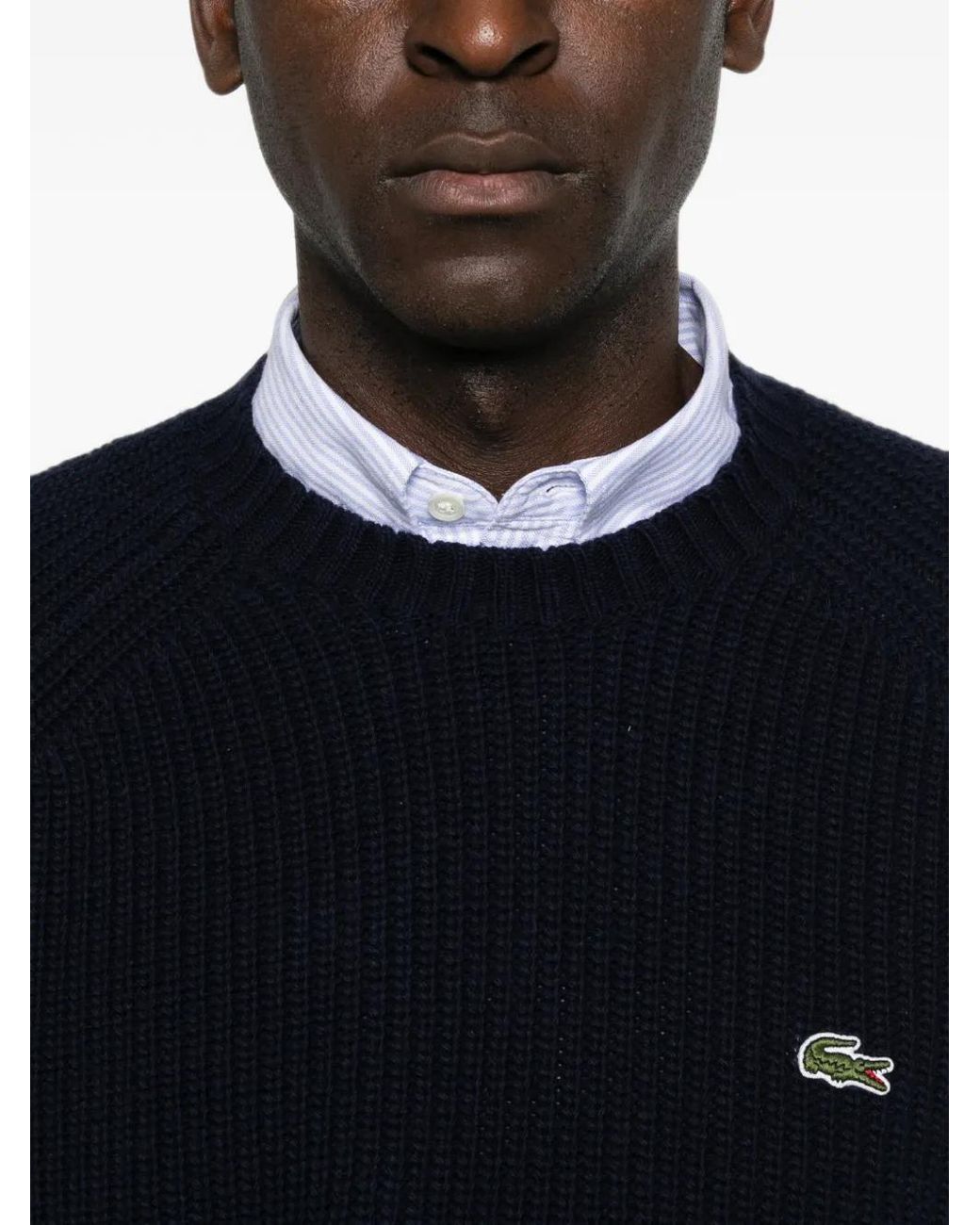 Lacoste Pullover Mit Raglanärmeln in Blue für Herren