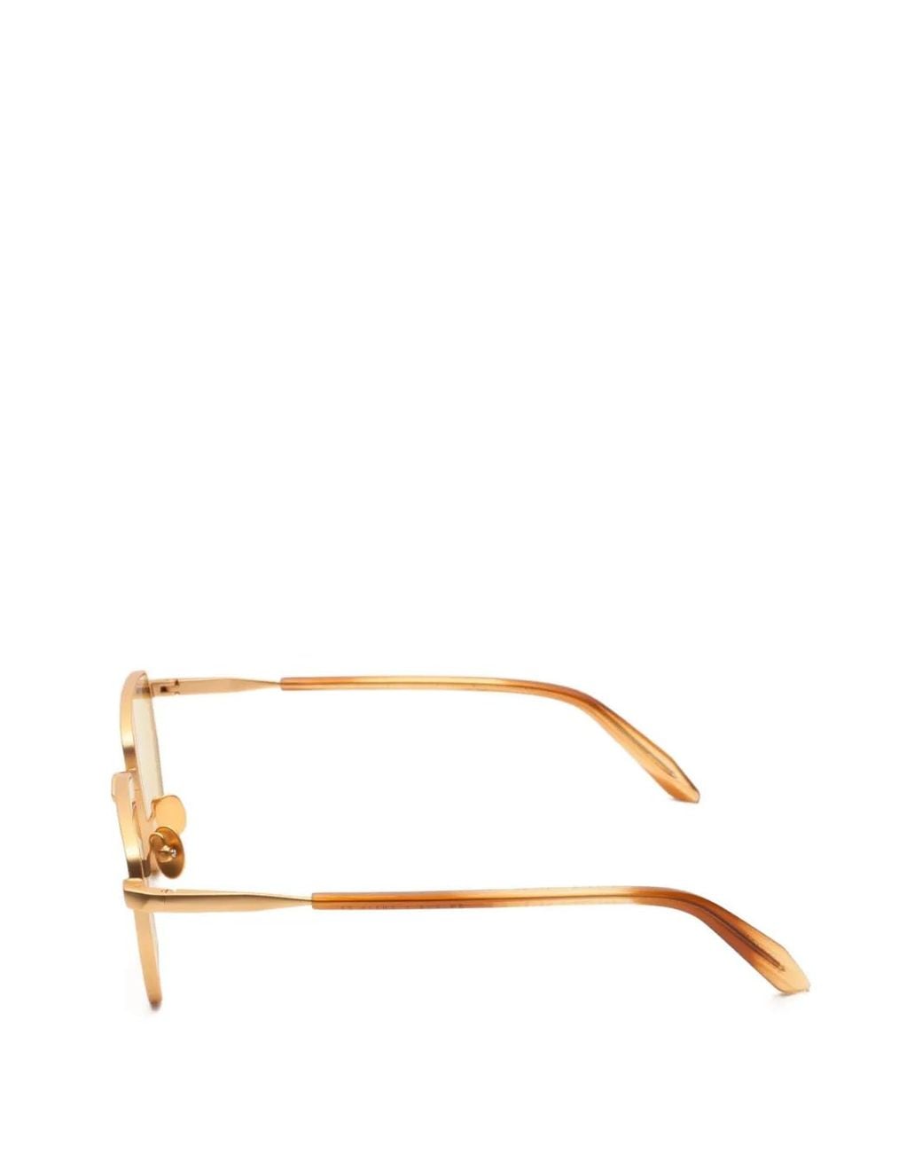 Gast Natural Aether Geometric-Frame Sunglasses