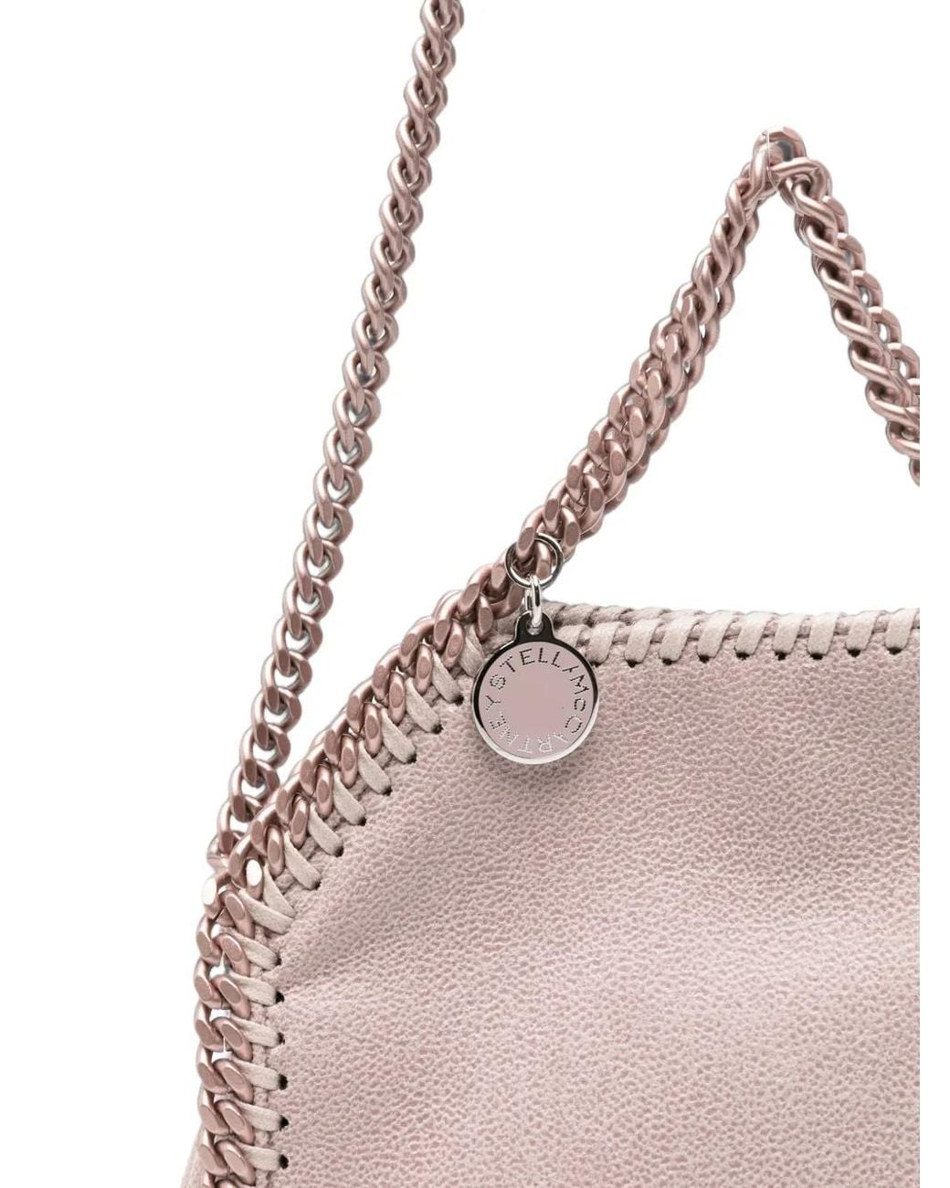 Stella McCartney Pink Falabella Tiny Airlite Tote Bag