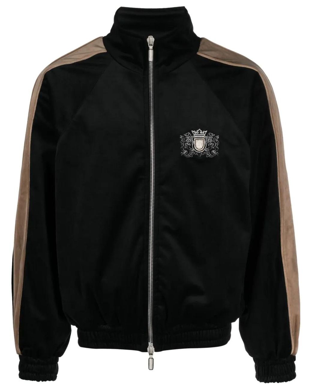 Rhude Black Sky Lounge Velvet Track Jacket for men