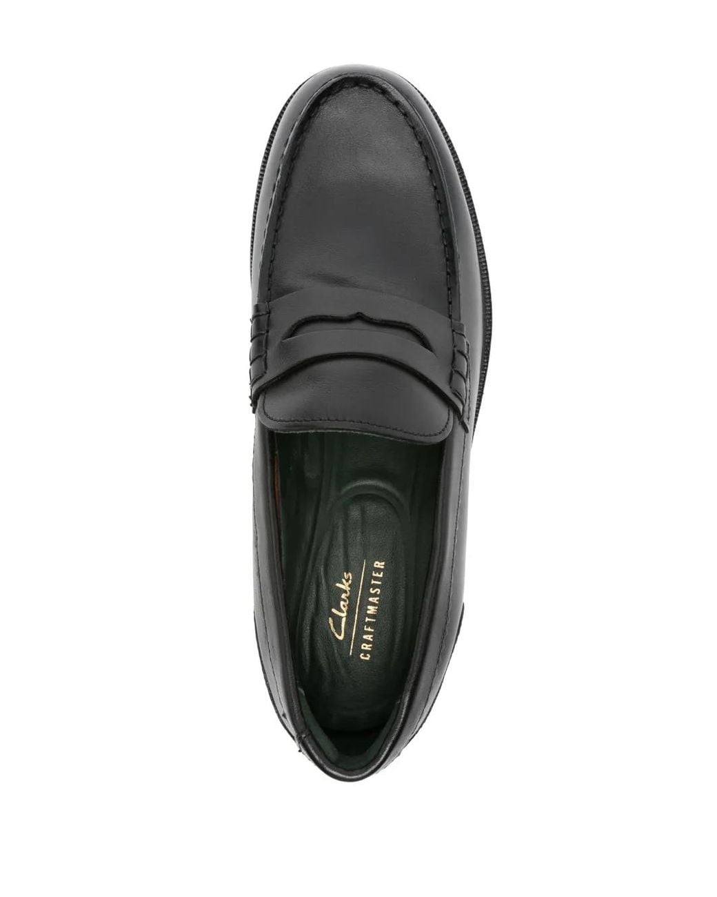 Clarks Black Craft James Loafers for men