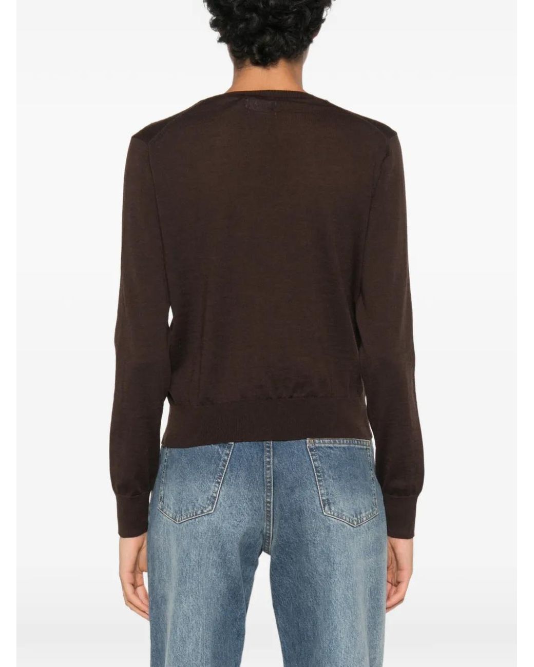 Polo Ralph Lauren Black Embroidered-Logo Sweater