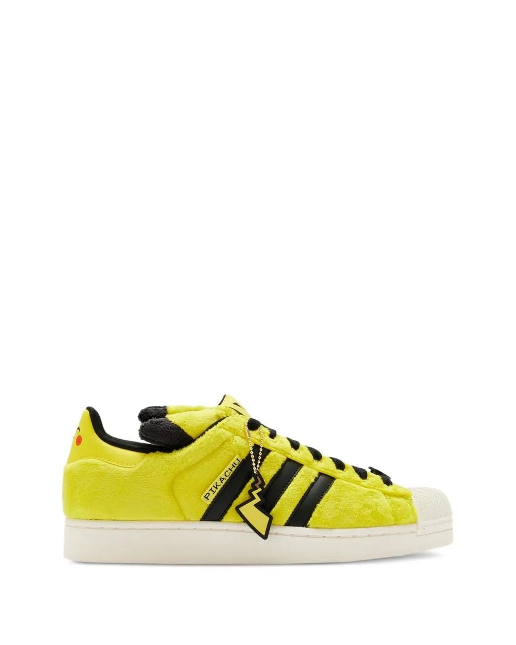 Adidas Yellow X Pokémon Superstar "Pikachu" Sneakers