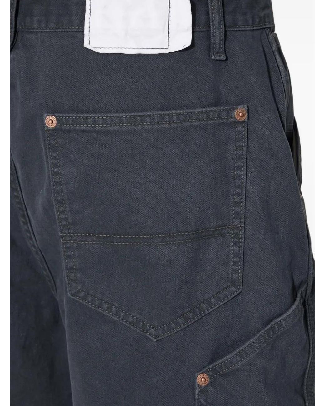 Thisisneverthat Blue Pocket Denim Shorts for men
