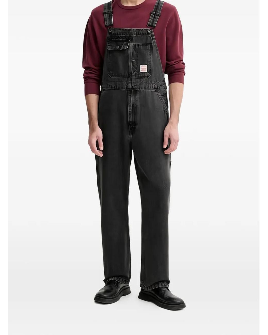 Peto Vaquero Con Bolsillo De Parche Levi's de hombre de color Black