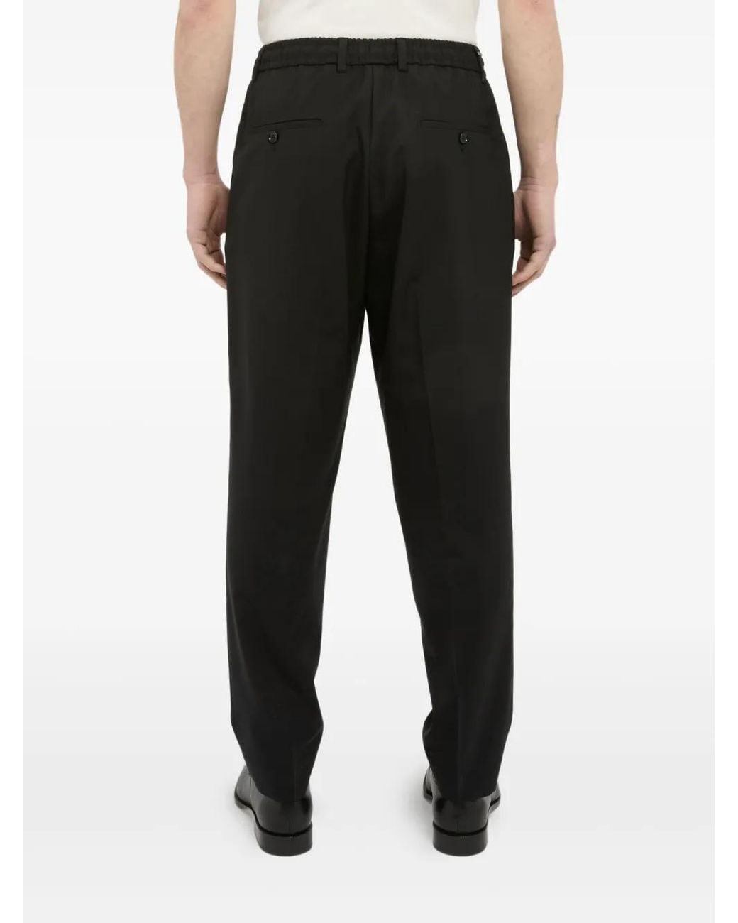 BE ABLE Black Dominique Trousers for men