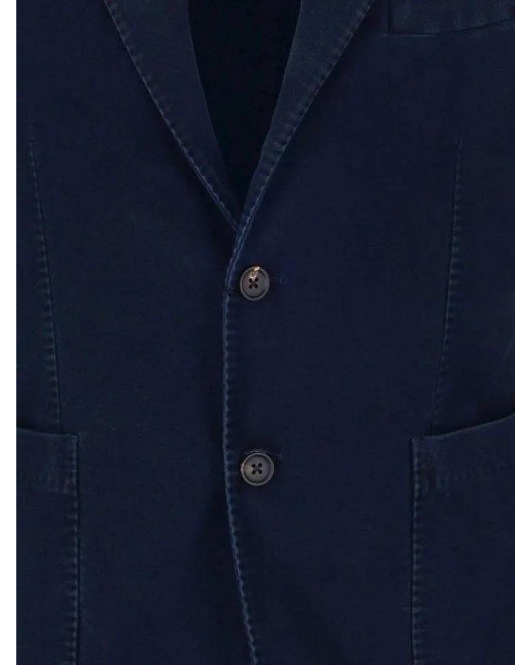 Al Duca D'aosta Blue Single-Breasted Jacket for men