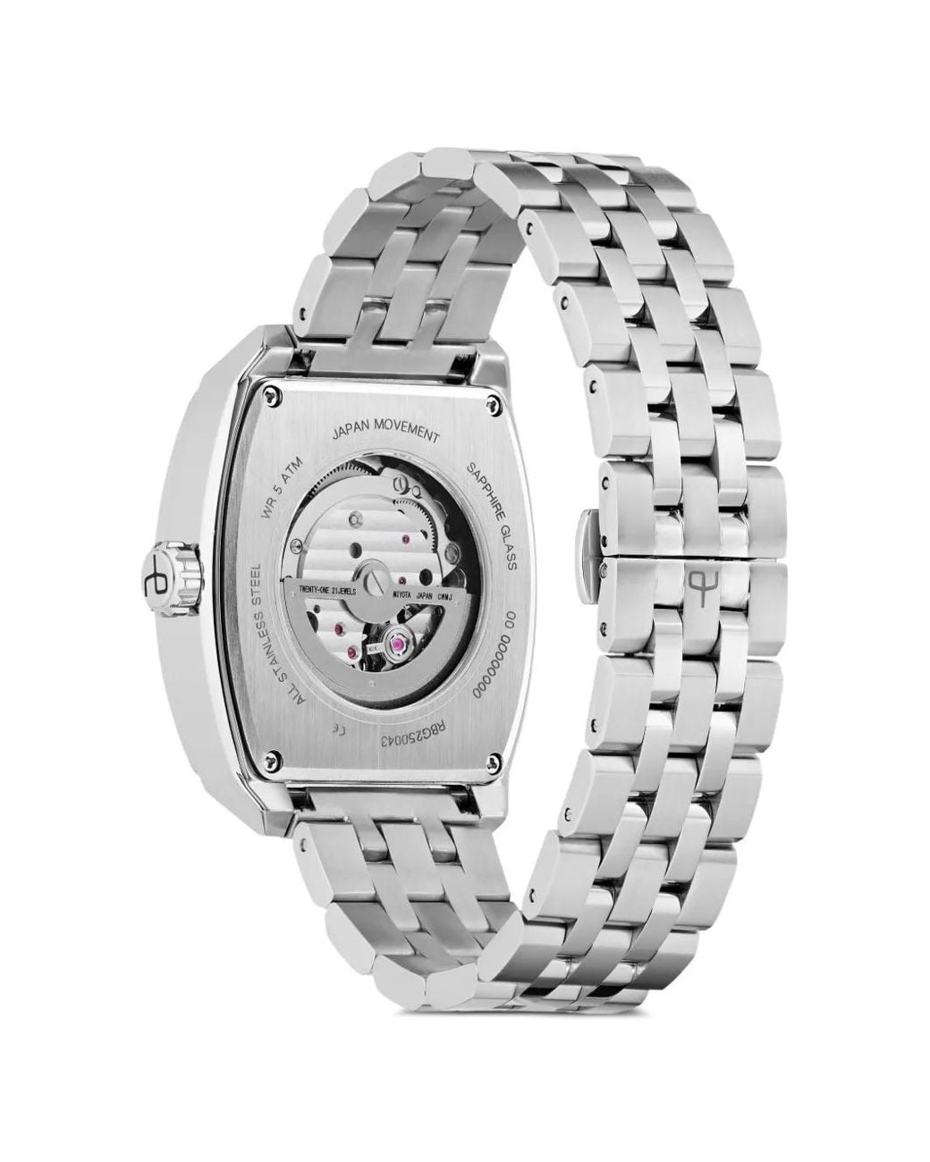 Orologio Automatico Mercer 41Mm di Rag & Bone in Gray da Uomo