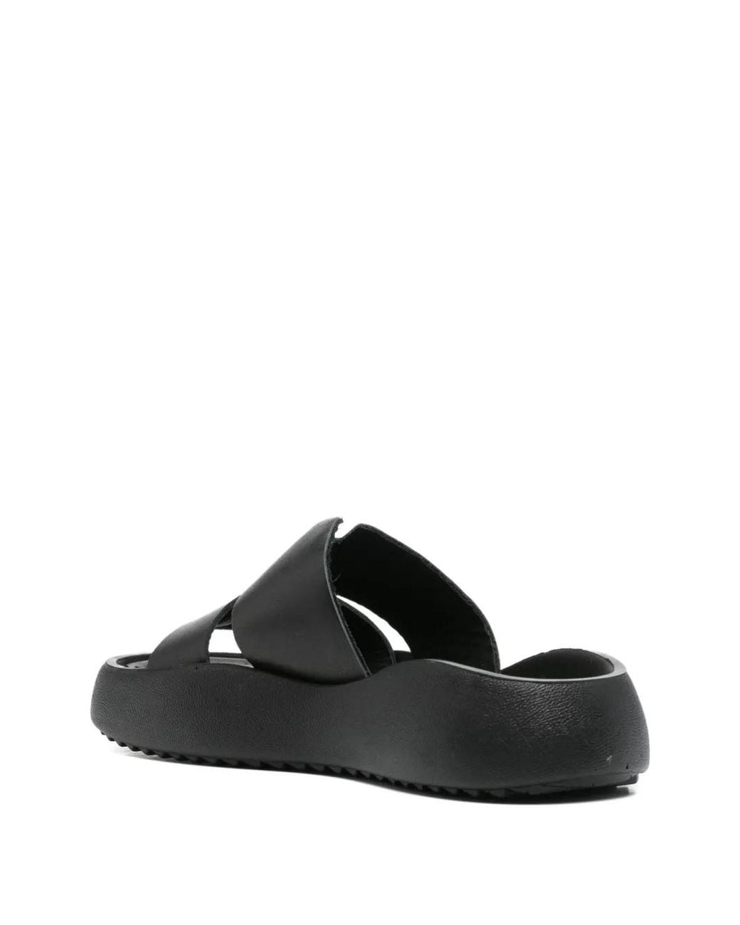SERGIO MORETTI FIRENZE White Cut-Out Platform Sandals