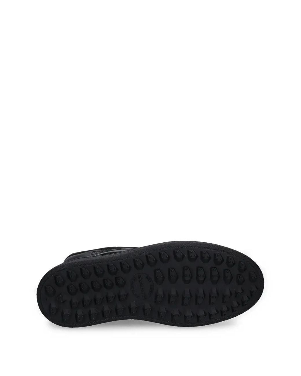 Gant Black Logo-Patch Boots