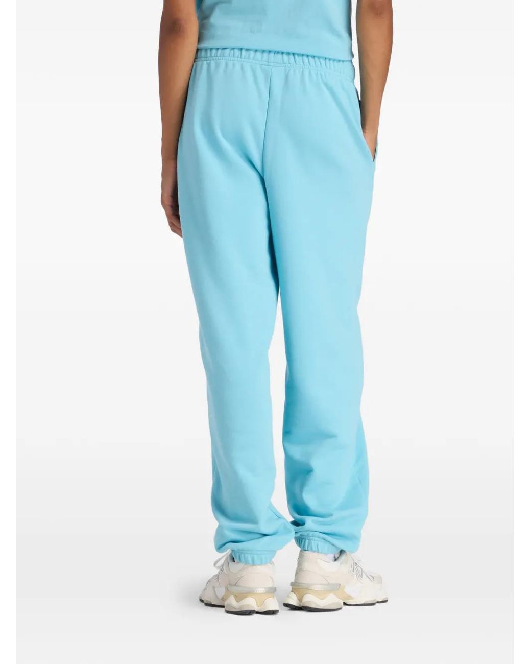 New Balance Blue Logo Relaxed Track Pants