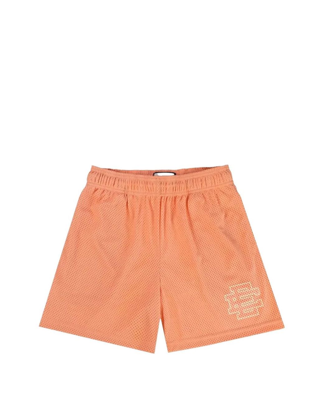 Eric Emanuel Orange Logo-Print Short for men
