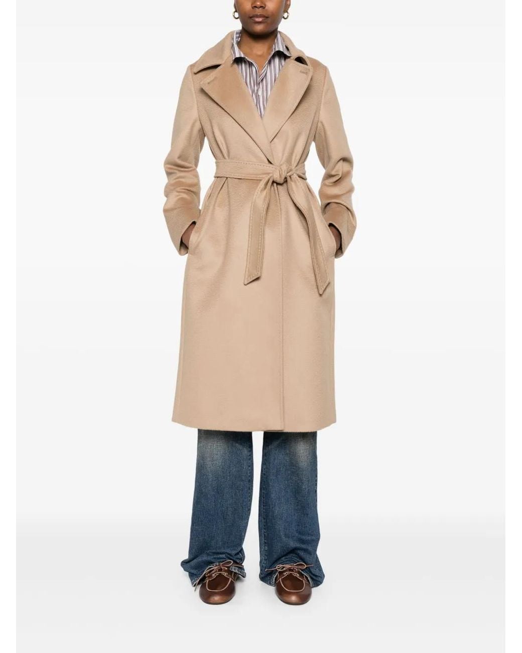 Max Mara Natural Studio Bcollag Coat