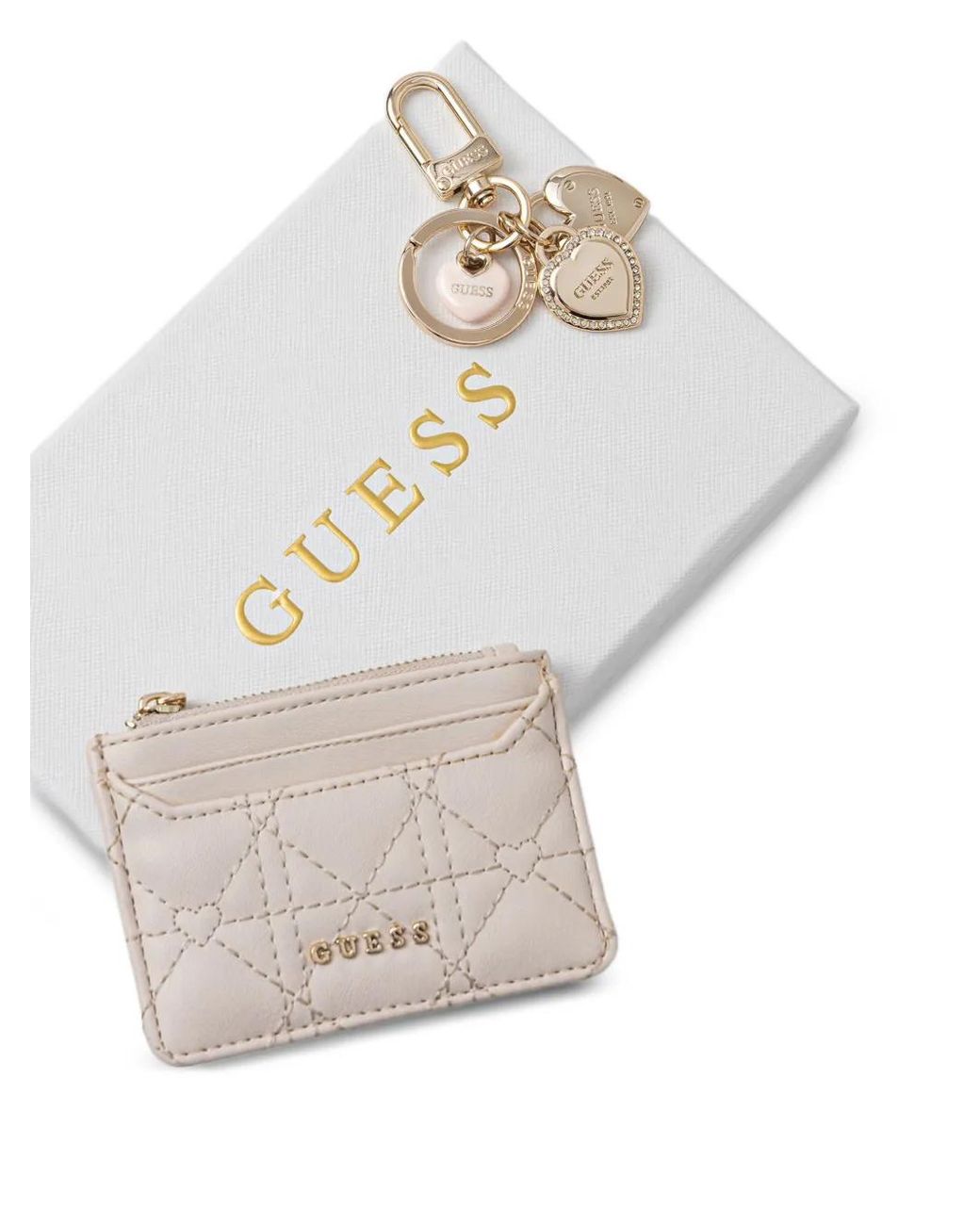 Guess Natural Quilted Wallet