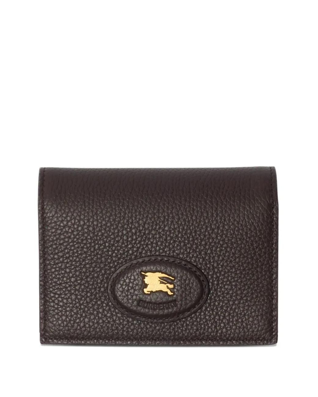 Burberry Gray Bloomsbury Folding Card Case