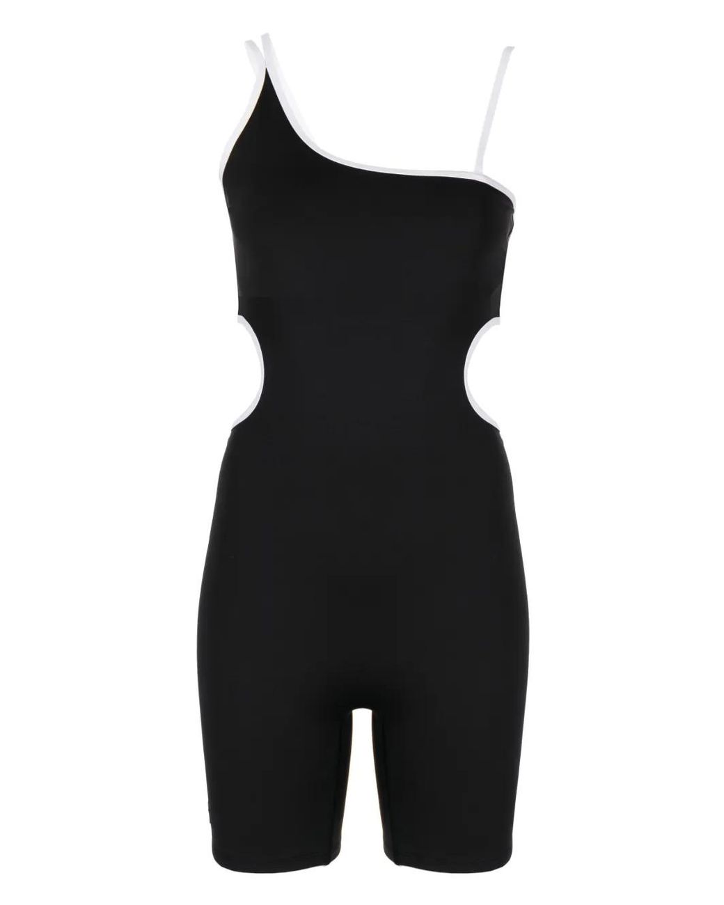 P.E Nation Black Cut-Out Jumpsuit