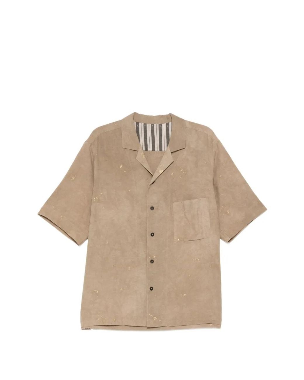 Ziggy Chen Natural Chest-Pocket Shirt for men