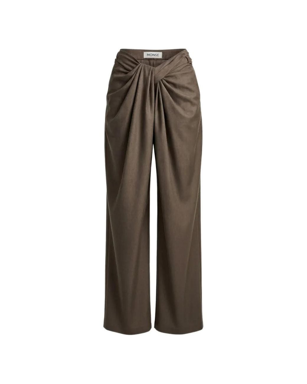Monse Natural Twist-Detail Trousers