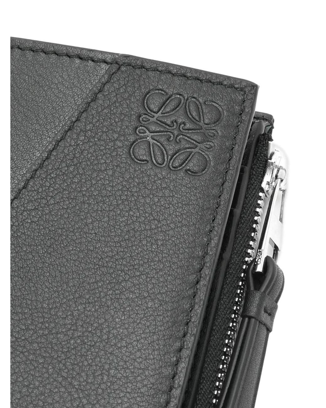 Loewe Black Puzzle Edge Wallet for men