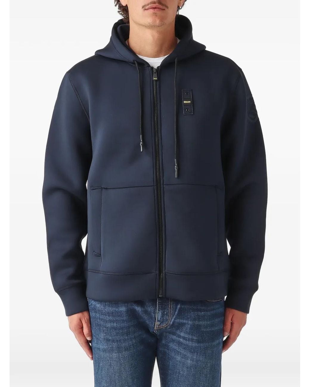 Blauer Blue Colby Zip-Up Hoodie for men